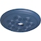 Ekena Millwork Spiral Ceiling Medallion (Fits Canopies up to 4"), Hand-Painted Americana, 25 1/4"OD x 4"ID x 2"P CM25SPAMF - alternate 2
